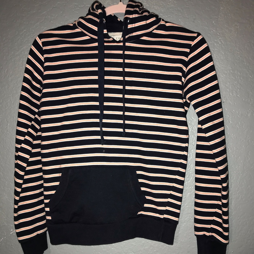 Striped hoodie